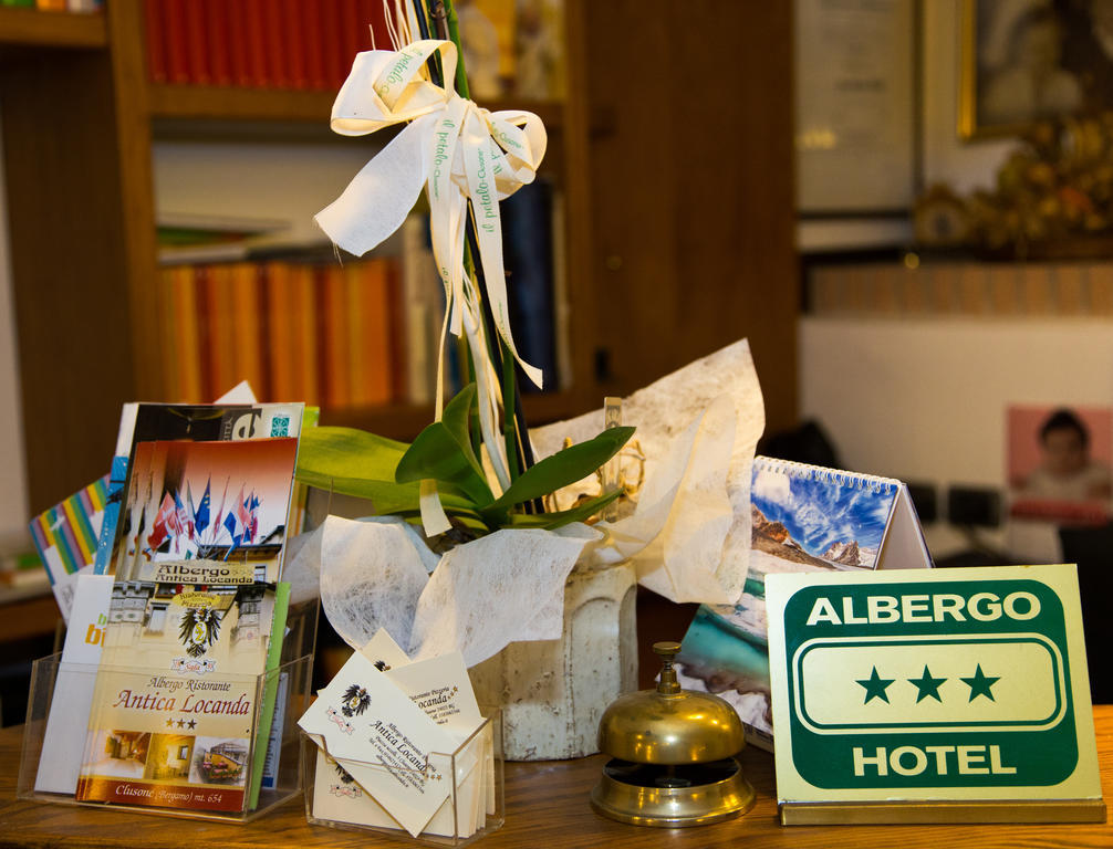 Albergo Antica Locanda 클루소네 외부 사진